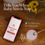 Baby Movement Sock Monitor - Green