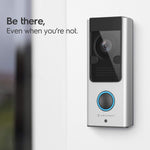 Wi-Fi Video Doorbell Camera - 140 Wide Angle View