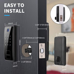 Smart Door Lock - Bluetooth & Touchscreen