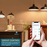 Smart Wi-Fi Light Bulbs - 4 Pack