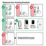 Smart Door Lock - Satin Nickel