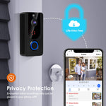 Wi-Fi Video Doorbell - 16ft Night Vision