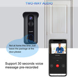 Wi-Fi Video Doorbell Camera - Multiple Users