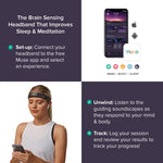 Meditation Tracker Headband - Gray